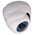 420TVL 1/4 SHARP CCD 6mm Indoor Day/Night IR20 CCTV Dome Camera